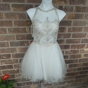 white dama dresses
